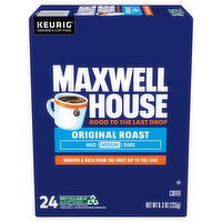 Maxwell House Coffee, Medium, Original Roast, K-Cup Pods - 24 Each 