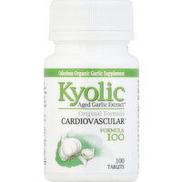 Kyolic Cardiovascular Formula 100, Original Formula, Tablets - 100 Each 