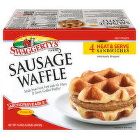 Swaggerty's Farm Sausage Waffle - 2.6 Ounce 