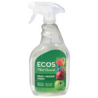 Ecos Wash, Fruit + Veggie, Plant Powered - 22 Fluid ounce 