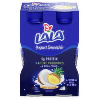 Lala Yogurt Smoothie, Pina Colada, 4 Pack - 4 Each 