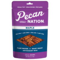 Pecan Nation Pecans, Maple - 4 Ounce 