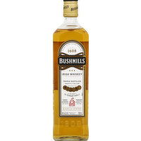 Bushmills Whiskey, Irish - 750 Millilitre 