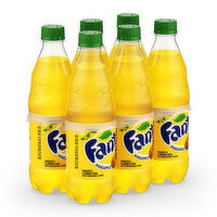 Fanta  Pineapple Soda Fruit Flavored Soft Drink - 6 Each 