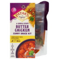 Patak's Curry Sauce Kit, Butter Chicken, Mild - 11 Ounce 