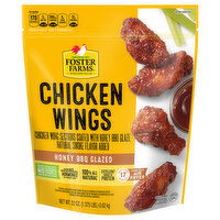 Foster Farms Foster Farms Chicken Wings, Honey BBQ Glazed, 22 Ounce 