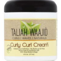 Taliah Waajid Curly Curl Cream - 6 Ounce 