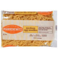 Manischewitz Noodles, Egg, Medium, Homestyle - 12 Ounce 