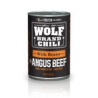 Wolf Angus With Beans Chili - 15 Ounce 