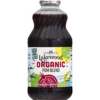 Lakewood 100% Juice, Organic, Pom Blend