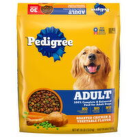 Pedigree Food for Dogs, Roasted Chicken & Vegetable Flavor, Adult - 30 Pound 