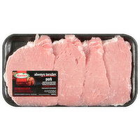 Fresh Pork Chops, Boneless, Tenderized, Super Pack - 1.91 Pound 