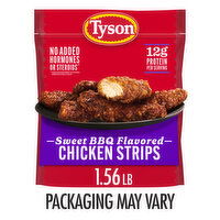 Tyson Frozen Sweet BBQ Flavored Chicken Strips, 1.56 lb Bag