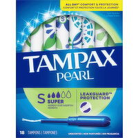 Tampax Tampons, Super Absorbency, Unscented