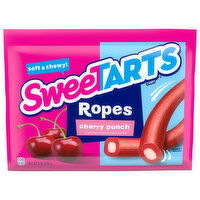 Sweetarts Candy, Cherry Punch, Soft & Chewy, Ropes - 9 Ounce 