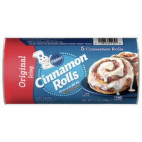 Pillsbury Cinnamon Rolls, Original Icing - 5 Each 