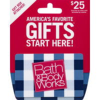 Bath & Body Works Gift Card, $25 - 1 Each 