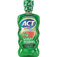 ACT Flouride Rinse, Alcohol Free, Anticavity, Wild Watermelon - 16.9 Ounce 