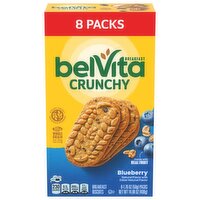 BELVITA Blueberry Breakfast Biscuits, 8 Packs (4 Biscuits Per Pack) - 14.08 Ounce 