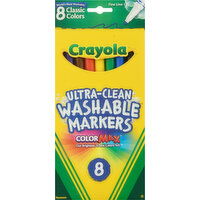 Crayola Washable Markers, Ultra-Clean, Classic Colors