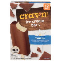 Crav'n Flavor Ice Cream Bars, Vanilla