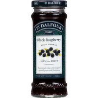 St Dalfour Fruit Spread, Black Raspberry - 10 Ounce 