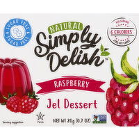 Simply Delish Jel Dessert, Raspberry