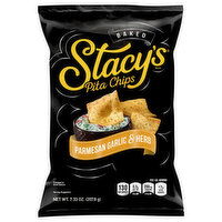 Stacy's Pita Chips, Parmesan Garlic & Herb, Baked - 7.33 Ounce 