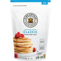 King Arthur Baking Company Pancake Mix, Gluten Free, Classic - 15 Ounce 