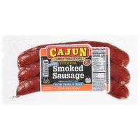 Cajun Sausage, Smoked, Premium, Original - 16 Ounce 