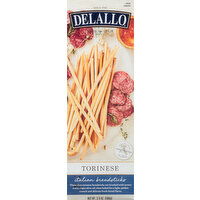 Delallo Italian Breadsticks, Torinese - 3.5 Ounce 