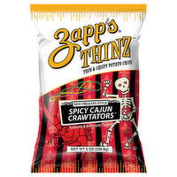 Zapp's Potato Chips, Thin & Crispy, New Orleans Style, Spicy Cajun Crawtators