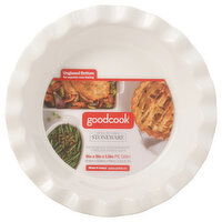 GoodCook Pie Dish, Stoneware, 1.5 Quart - 1 Each 