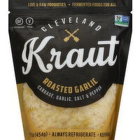 Cleveland Kraut, Roasted Garlic - 16 Ounce 