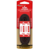 Kiwi Outdoor Laces, Round Brown, 45 Inch - 1 Each 