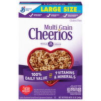 Cheerios Cereal, Multi Grain, Large Size - 12 Ounce 