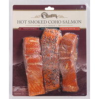 Echo Falls Coho Salmon, Traditional/Cracked Pepper/Cajun Spice, Hot Smoked - 12 Ounce 