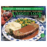 Amy's Amy's Frozen Whole Meals, Veggie Loaf, Vegan, Gluten Free, Dairy Free, 10 oz. - 10 Ounce 