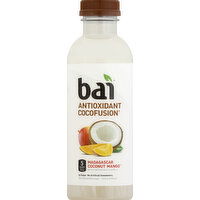 Bai Antioxidant Beverage, Antioxidant Cocofusion, Madagascar Coconut Mango - 18 Ounce 