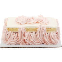 Fresh Strawberry Bar Cake