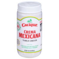 Cacique Table Cream, Crema Mexicana - 15 Fluid ounce 