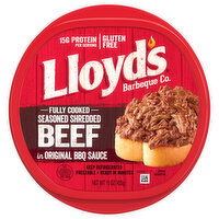 Lloyd's Beef, in Original BBQ Sauce, Seasoned Shredded - 15 Ounce 