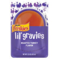 Friskies Cat Food Complement, Roasted Turkey Flavor, Lil' Gravies