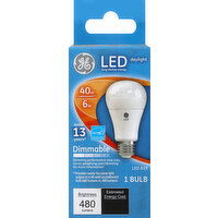 GE Light Bulb, LED, Daylight - 1 Each 