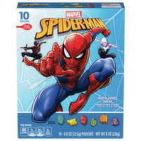 Betty Crocker Fruit Flavored Snacks, Assorted Fruit Flavors, Marvel Spider-Man - 10 Each 