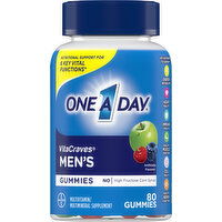 One A Day Multivitamin/Multimineral, Men's, Gummies - 80 Each 