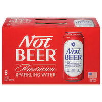 Not Beer Sparkling Water, American - 8 Each 