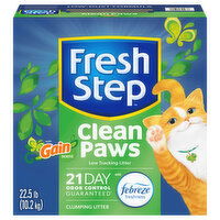 Fresh Step Clumping Litter, with Gain Scent - 22.5 Pound 