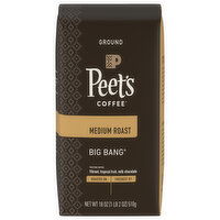 Peet's Coffee Coffee, Ground, Medium Roast, Big Bang - 18 Ounce