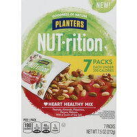 Planters Heart Healthy Mix, 7 Packs - 7 Each 